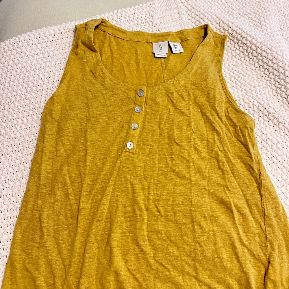 Joie linen tank - size L